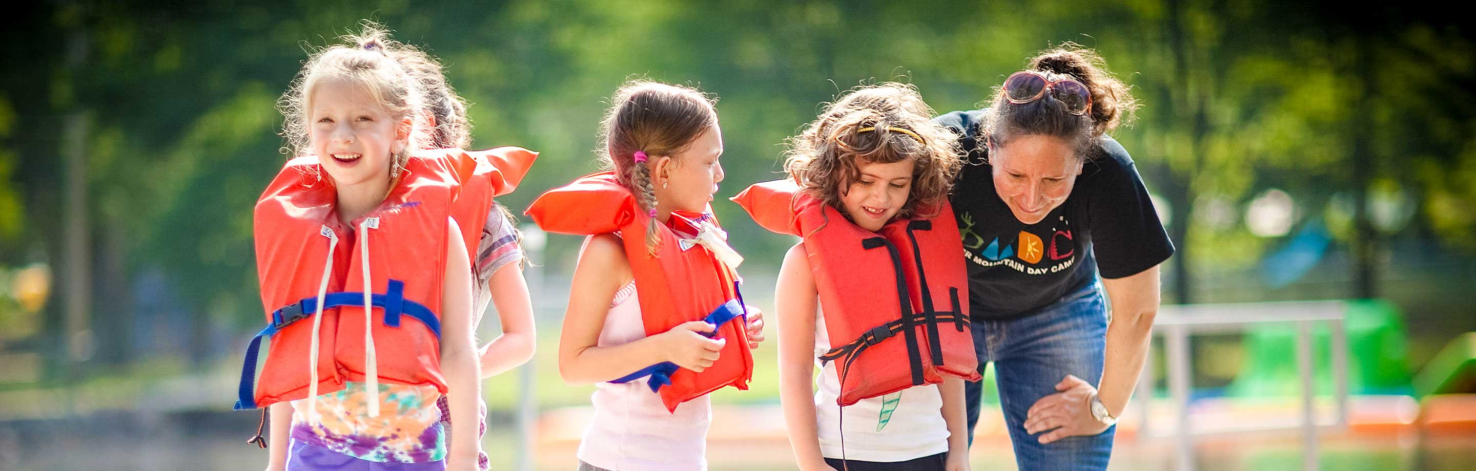 headerwaterfrontlifejackets Deer Mountain Day Camp